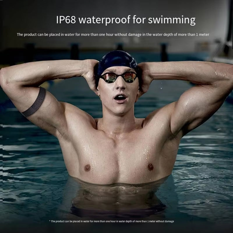 BeatLivo Armband Heart Rate Monitor – IPX8 Waterproof, Bluetooth & ANT+ with Blood Oxygen Tracking