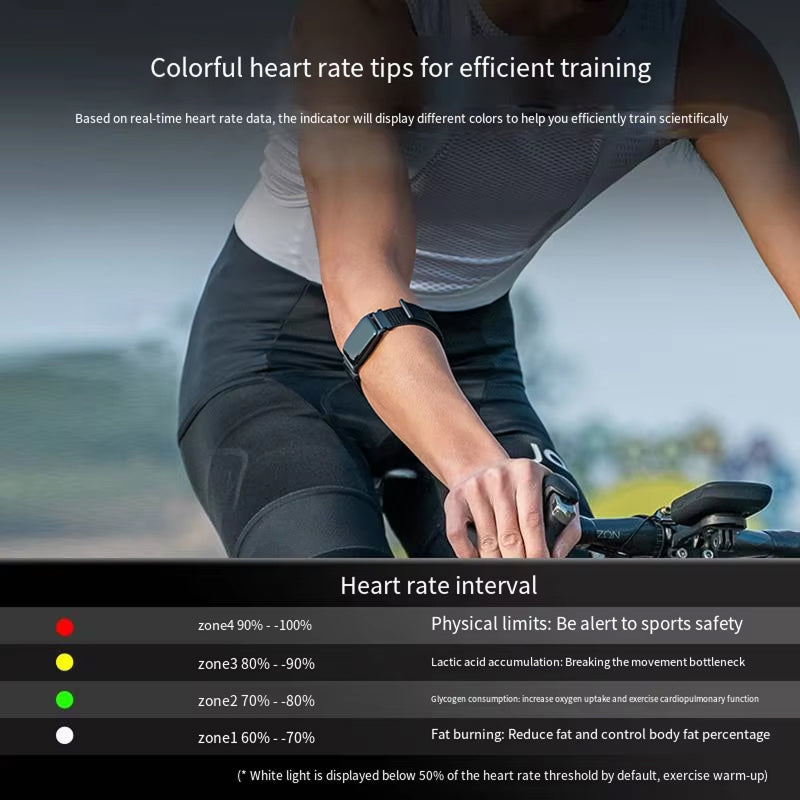 BeatLivo Armband Heart Rate Monitor – IPX8 Waterproof, Bluetooth & ANT+ with Blood Oxygen Tracking